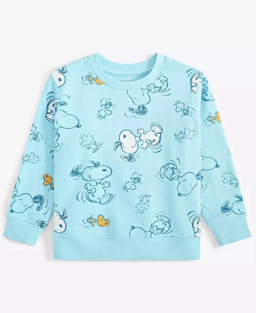 商品Epic Threads|Toddler Boys Snoopy Allover Print Fleece Sweatshirt, Created for Macy's,价格¥151,第1张图片