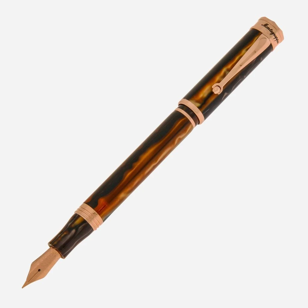 商品Montegrappa|Montegrappa Ducale Brown Fountain Pen (F) ISDUR2RW,价格¥1639,第1张图片