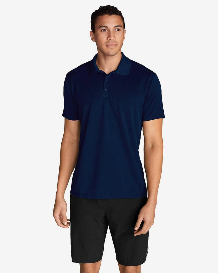 商品Eddie Bauer|Men&#39;s Resolution Short-Sleeve Polo Shirt,价格¥298,第3张图片详细描述