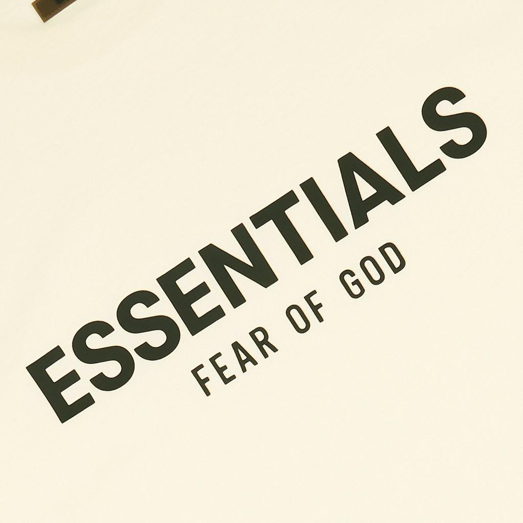 Fear Of God Essentials Reverse Logo Buttercream T Shirt (SS21)商品第3张图片规格展示