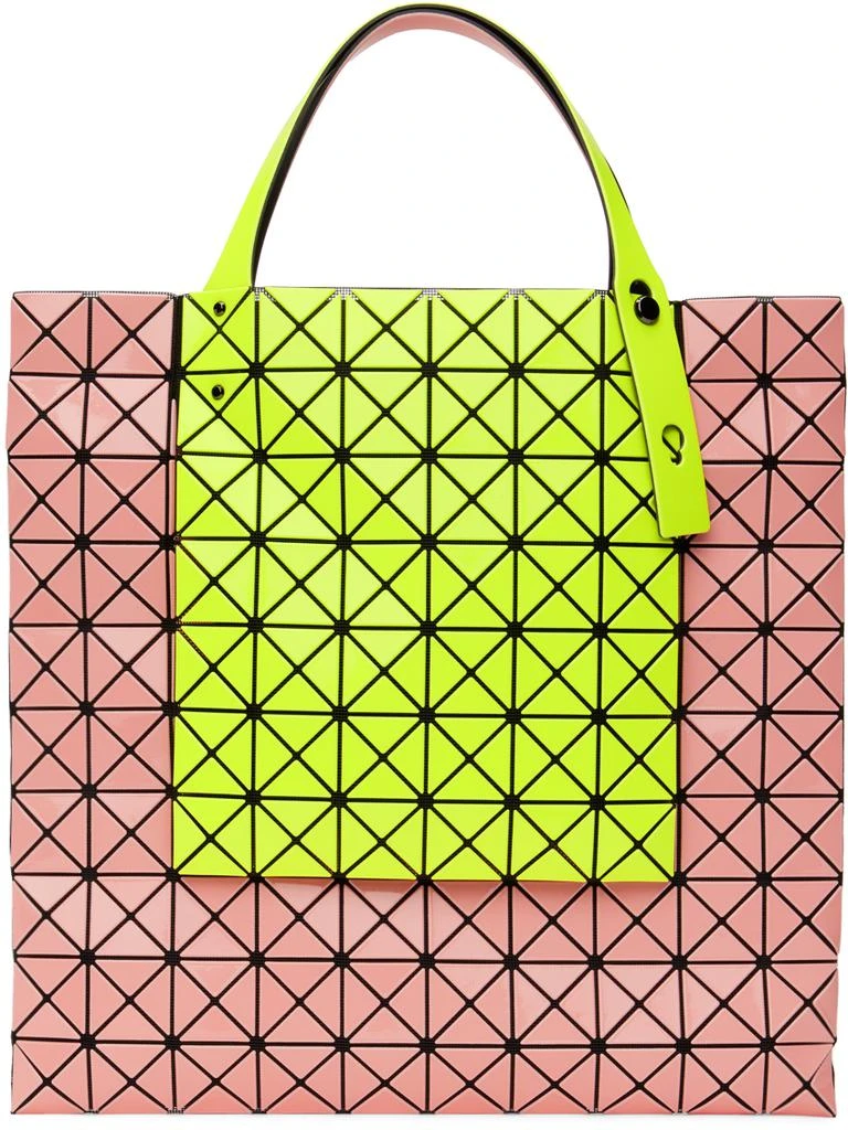 商品Issey Miyake|Green & Pink Prism Kangaroo Tote,价格¥5893,第1张图片