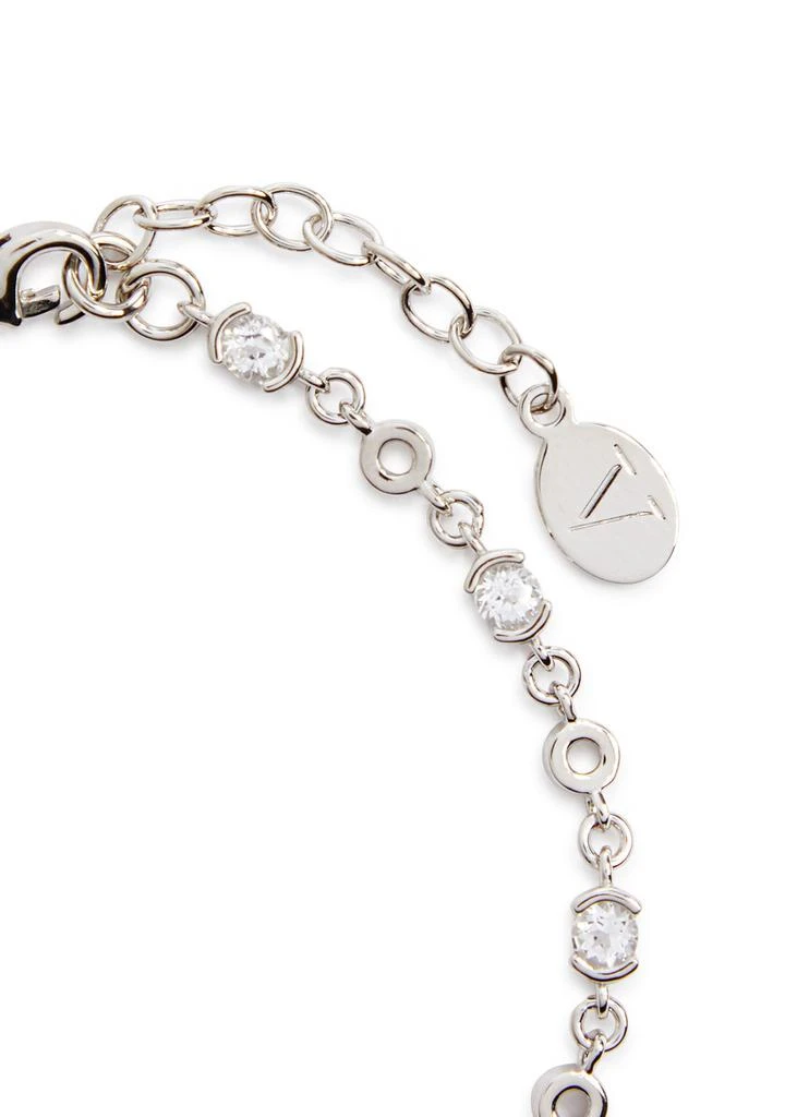 商品LAURA VANN|Lyla crystal-embellished chain bracelet,价格¥1943,第4张图片详细描述