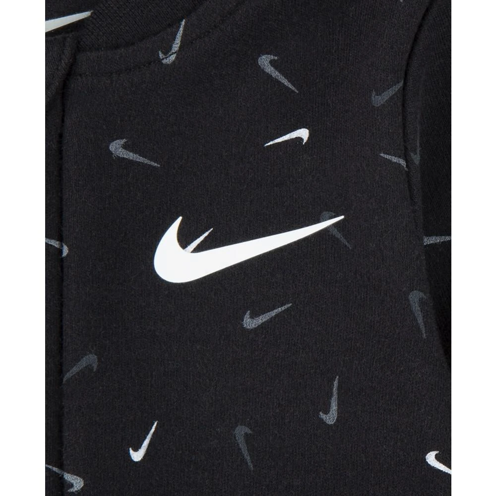 商品NIKE|Baby Girls Swoosh Logo Footed Coverall,价格¥112,第3张图片详细描述