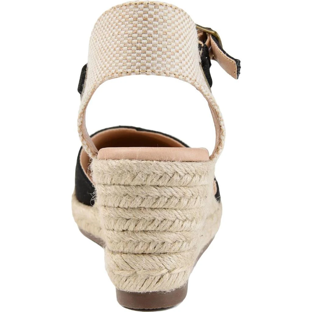 商品Journee Collection|Journee Collection Womens Ashlyn Padded Insole Canvas Espadrilles,价格¥245,第3张图片详细描述