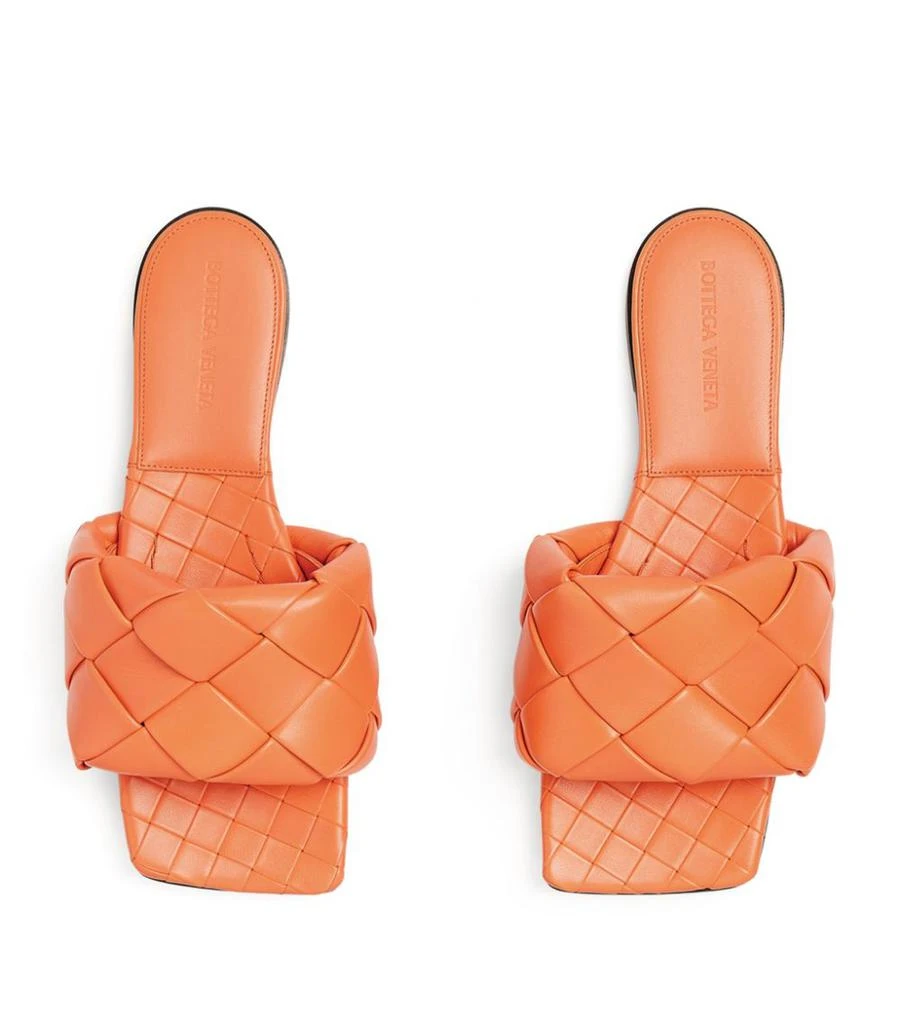 商品Bottega Veneta|Quilted Leather Lido Flat Sandals,价格¥12101,第2张图片详细描述