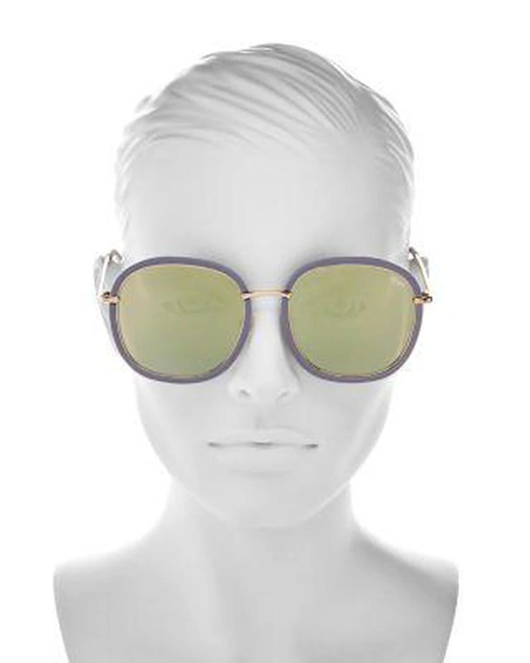 商品Quay|Women's Dreamy Ways Mirrored Round Sunglasses, 59mm,价格¥408,第2张图片详细描述