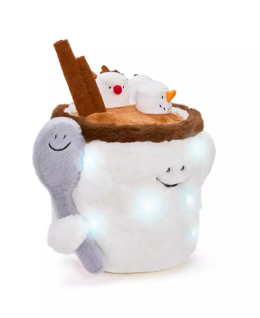 商品Geoffrey's Toy Box|Star Brights 12" LED Light-Up Plush Hot Chocolate Toy, Created for Macy's,价格¥128,第1张图片