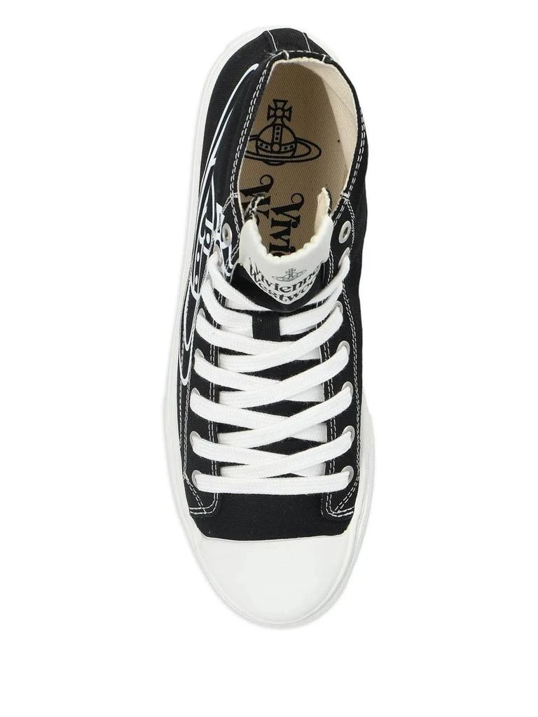 商品Vivienne Westwood|Vivienne Westwood Plimsoll High Top Canvas Shoes,价格¥1758,第4张图片详细描述