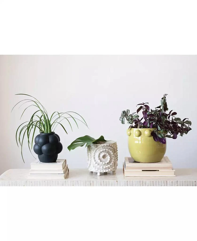 商品Storied Home|Terra-Cotta Planter with Raised Dots,价格¥576,第2张图片详细描述