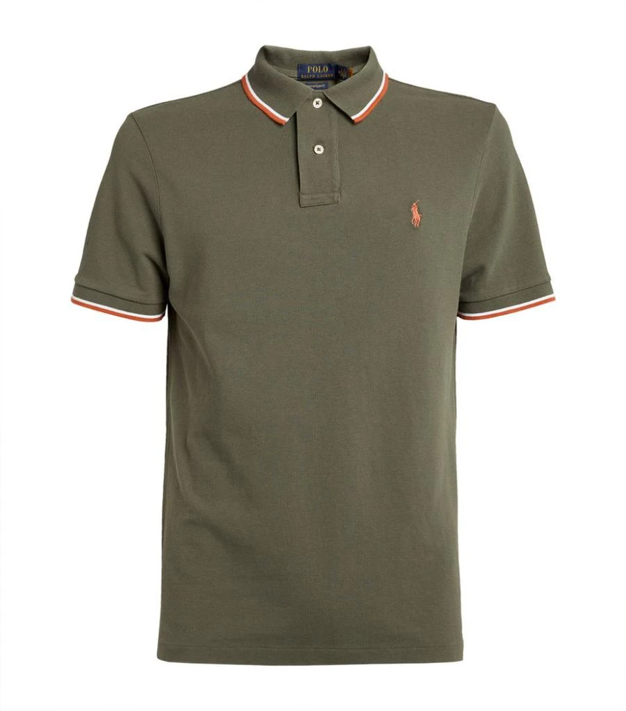 商品Ralph Lauren|Cotton Mesh Slim-Fit Polo Shirt,价格¥835,第1张图片