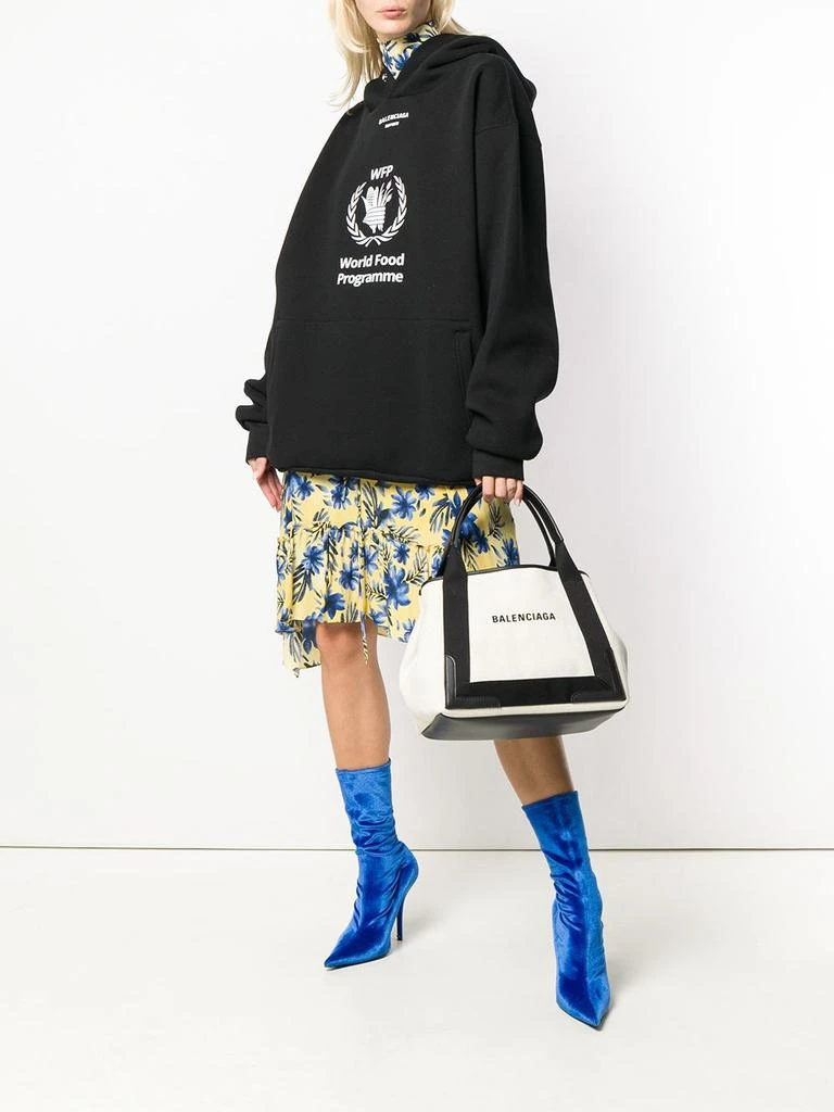 商品Balenciaga|BALENCIAGA - Navy Cabas Small Tote Bag,价格¥8170,第2张图片详细描述