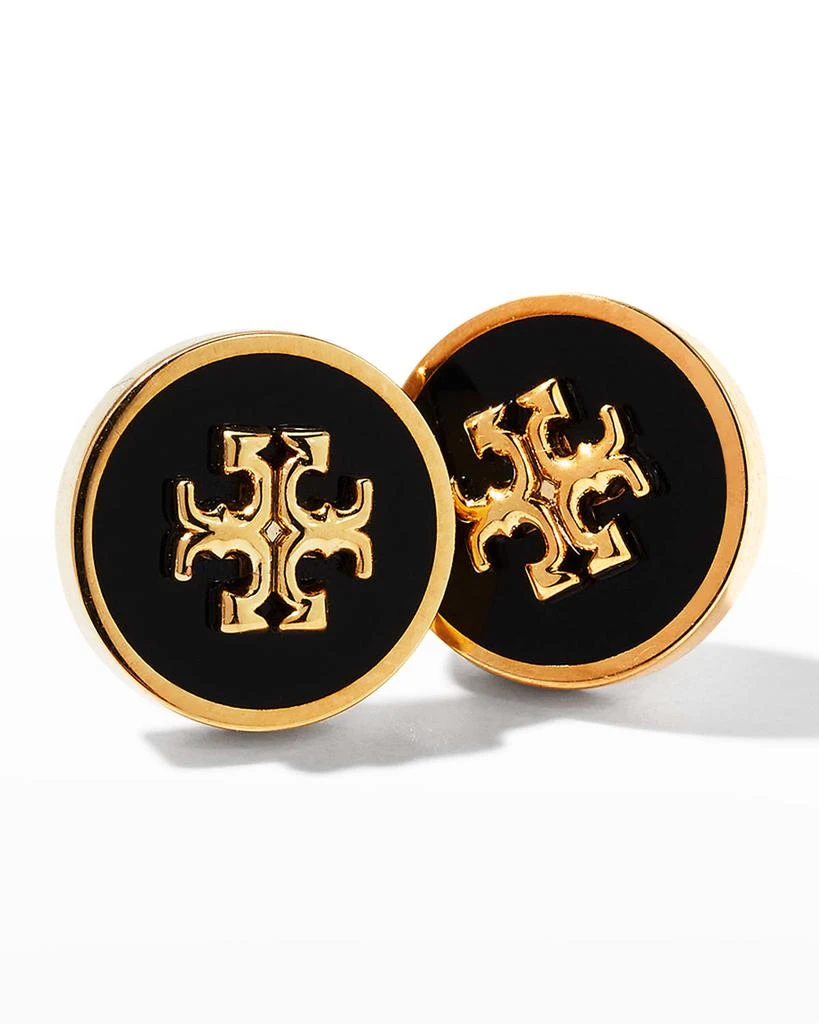 商品Tory Burch|Kira Enamel Circle Stud Earrings,价格¥766,第3张图片详细描述