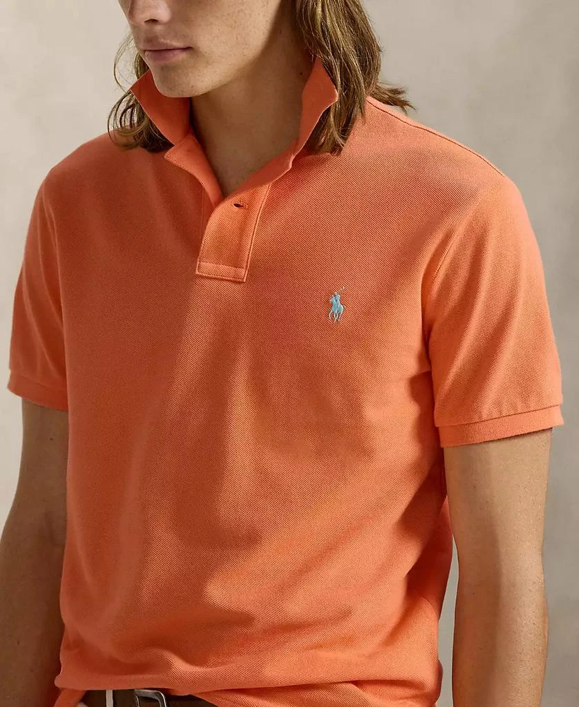 商品Ralph Lauren|Men's Classic-Fit Mesh Polo Shirt,价格¥325,第4张图片详细描述