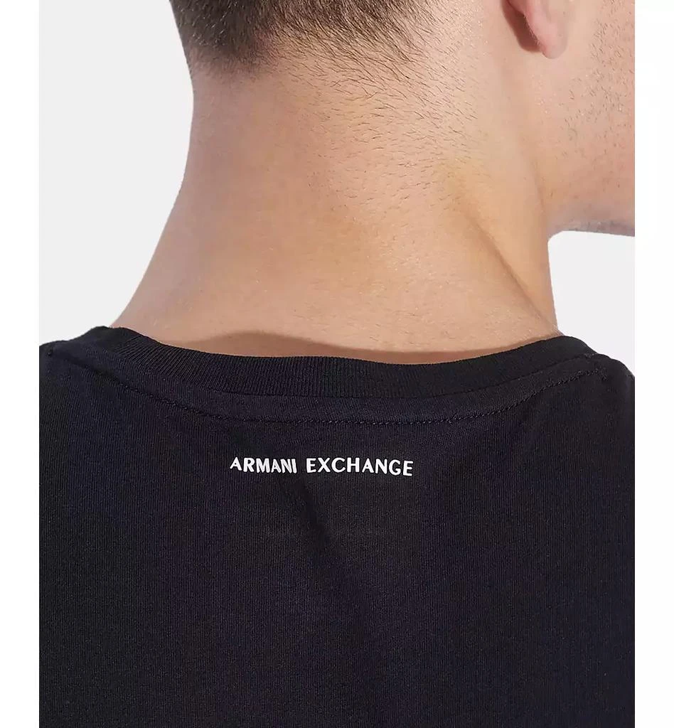 商品Armani Exchange|Men's Foundation Triangulation T-Shirt,价格¥333,第3张图片详细描述