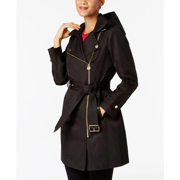 商品Michael Kors|MICHAEL  Asymmetrical Raincoat,价格¥1048,第1张图片