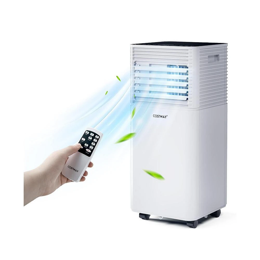 商品Costway|10000 BTU Portable Air Conditioner 3-in-1 Air Cooler w/Dehumidifier & Fan Mode,价格¥2183,第1张图片