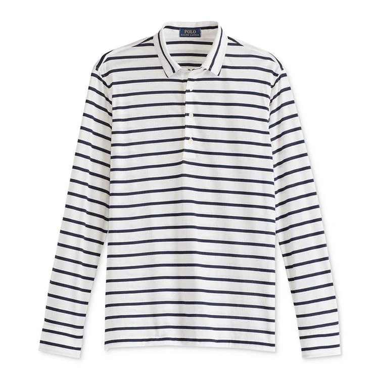 商品Ralph Lauren|Men's Striped Jersey Polo,价格¥301,第4张图片详细描述