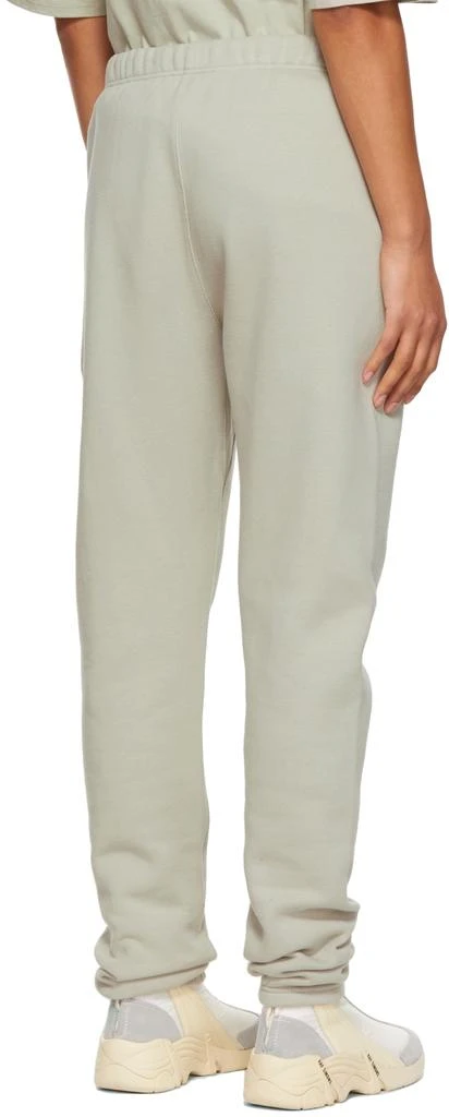 商品Essentials|SSENSE Exclusive Green Fleece Lounge Pants,价格¥727,第3张图片详细描述