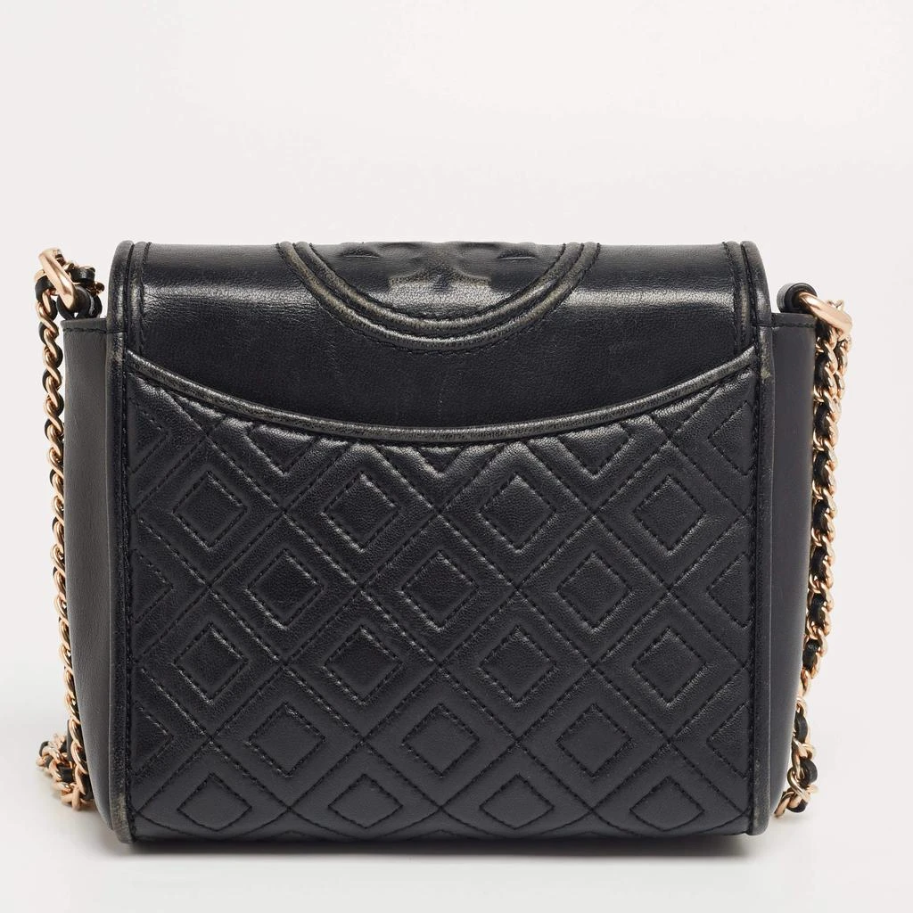 商品[二手商品] Tory Burch|Tory Burch Black Leather Fleming Tassel Crossbody Bag ,价格¥1099,第4张图片详细描述