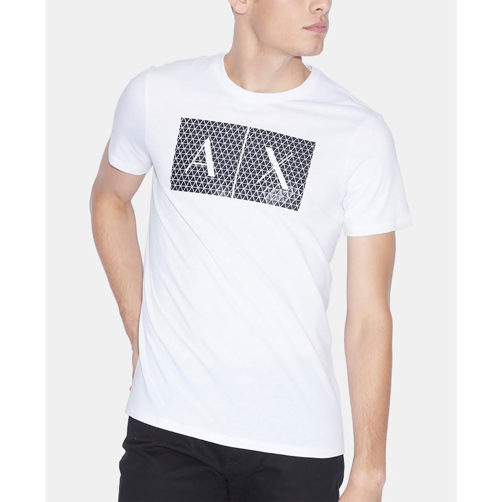 商品Armani Exchange|Men's Foundation Triangulation T-Shirt,价格¥332,第6张图片详细描述
