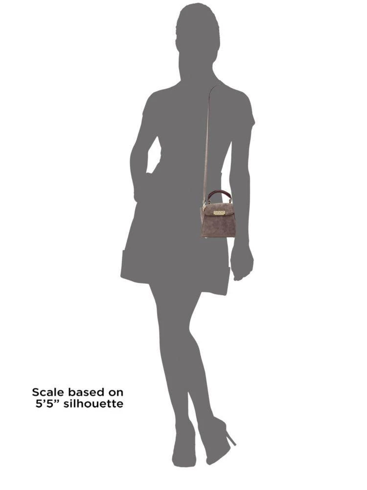 商品Zac Posen|Eartha 麂皮迷你斜跨包,价格¥1062,第5张图片详细描述
