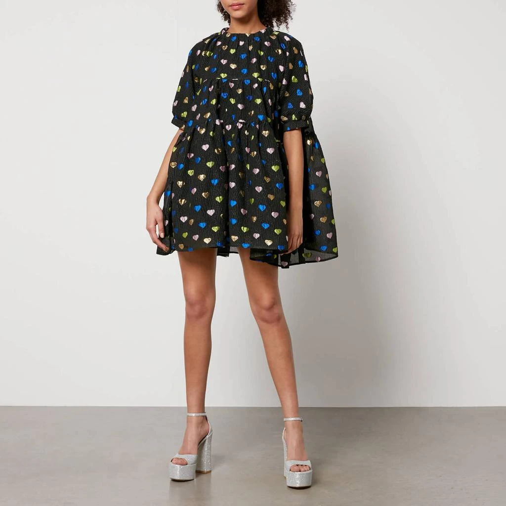 商品Sister Jane|Sister Jane Canvas Heart Cloqué-Jacquard Mini Dress,价格¥871,第3张图片详细描述