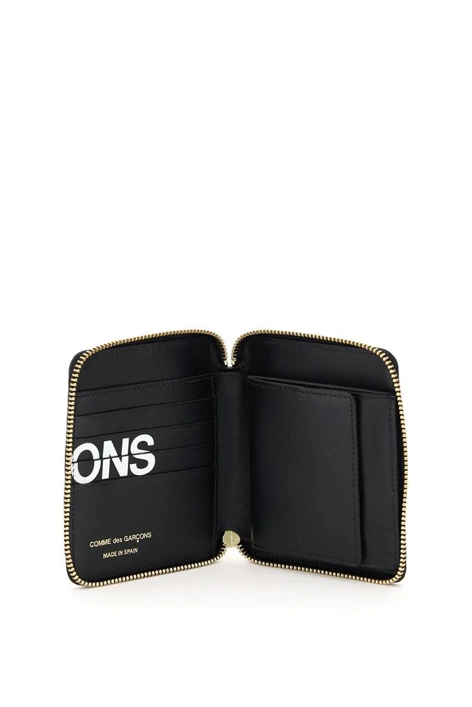 商品Comme des Garcons|MINI ZIP-AROUND HUGE LOGO WALLET,价格¥1122,第2张图片详细描述