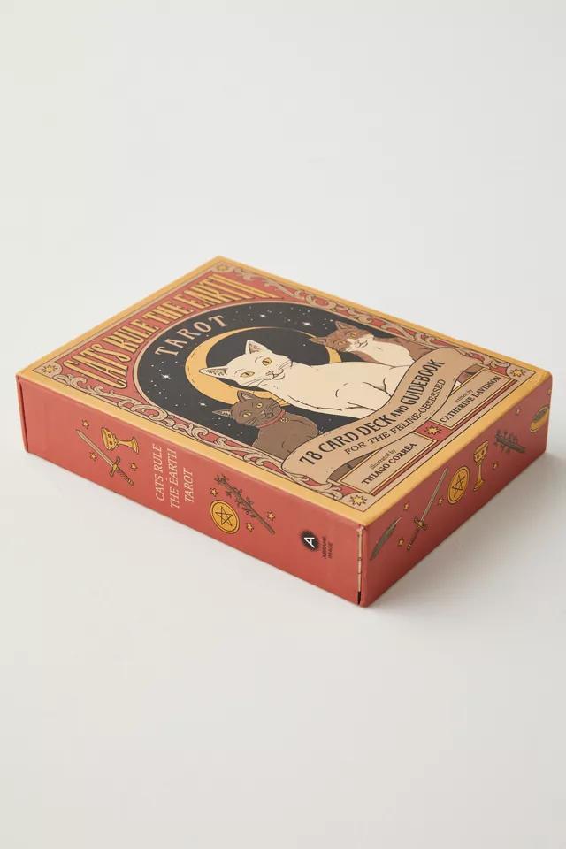 Cats Rule The Earth Tarot: 78-Card Deck And Guidebook For The Feline-Obsessed By Catherine Davidson商品第6张图片规格展示