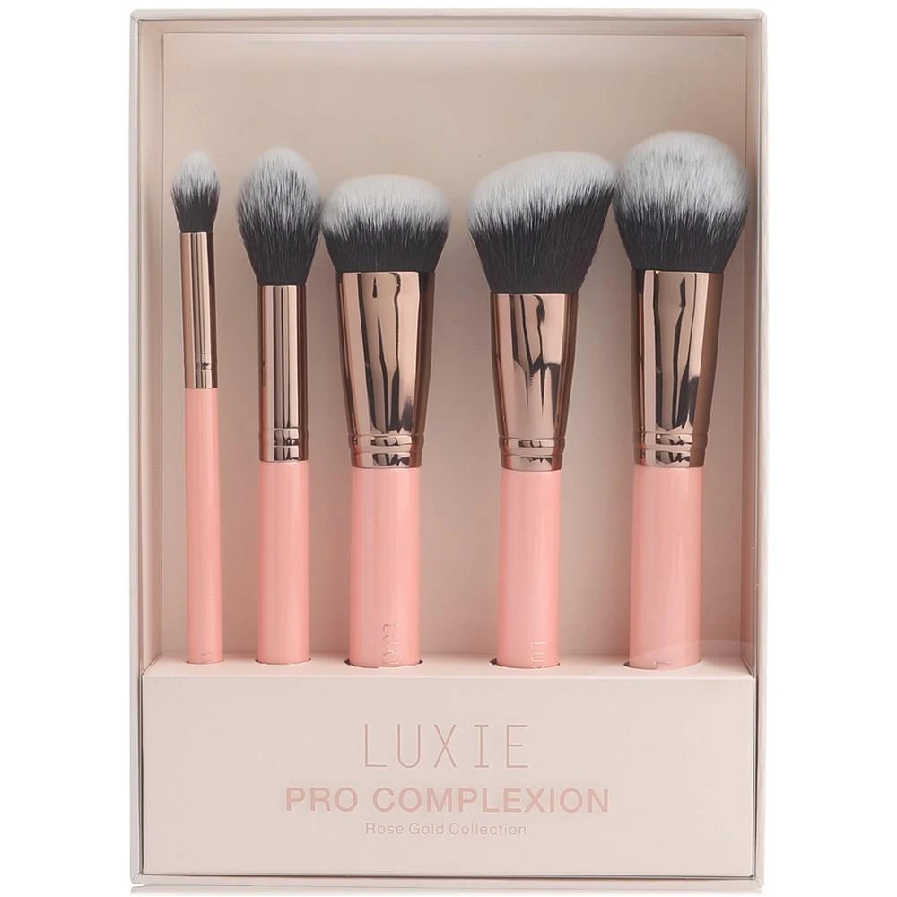 商品Luxie|5-Pc. Pro Complexion Face Brush Set,价格¥441,第1张图片