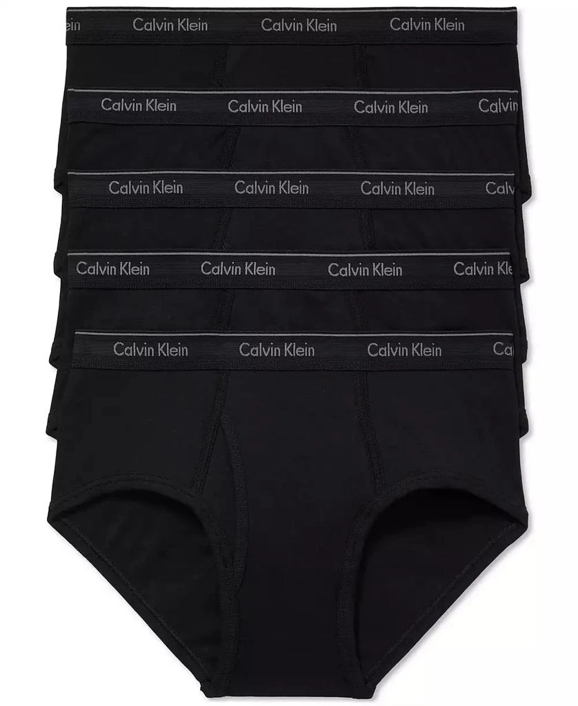 商品Calvin Klein|Men's 5-Pack Cotton Classics Briefs Underwear,价格¥304,第1张图片
