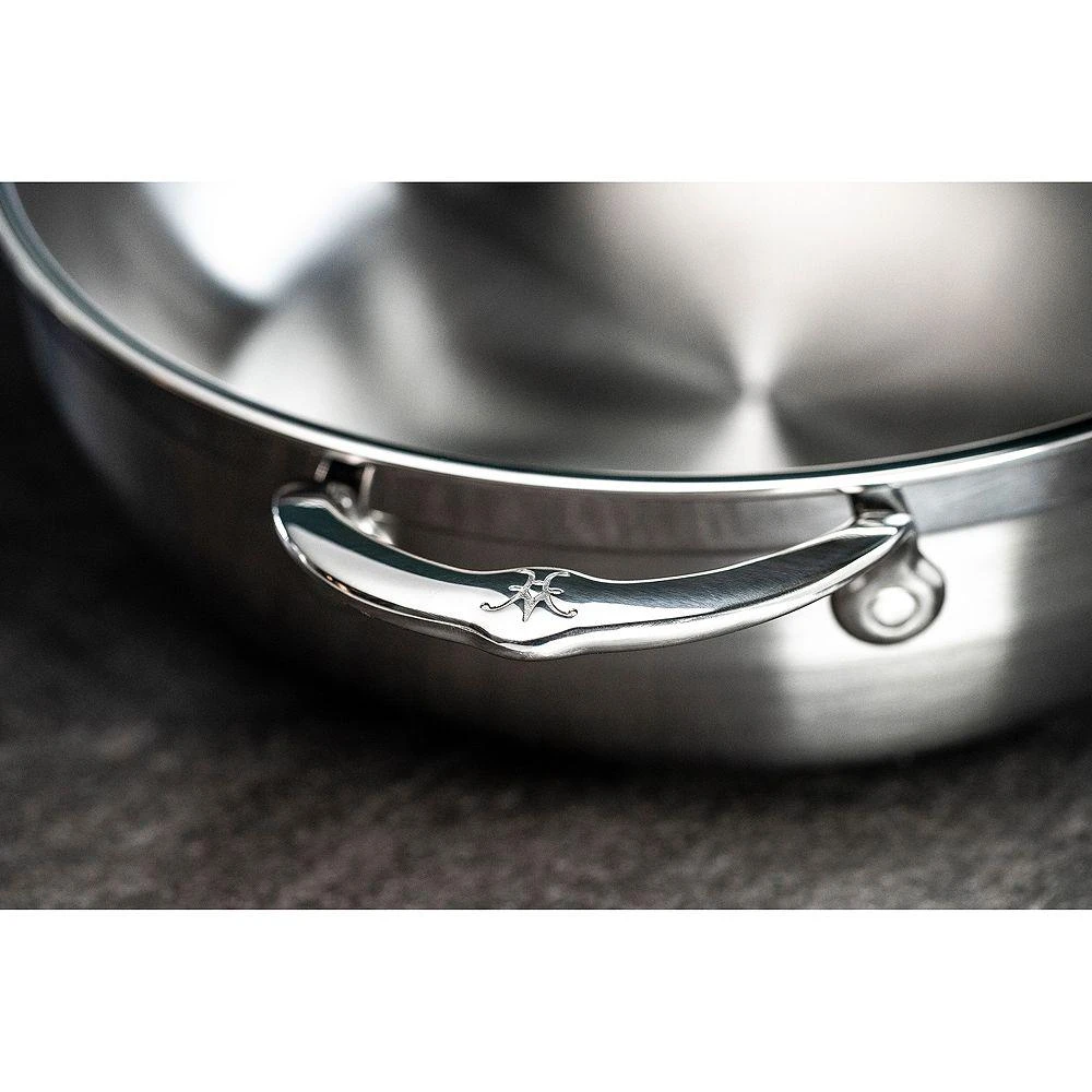 ProBond® Forged 5-Quart Professional Clad Stainless Steel Essential Pan with Lid 商品