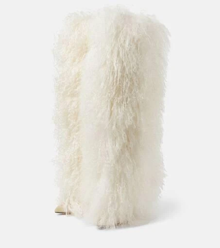 商品Paris Texas|Shearling over-the-knee boots,价格¥13980,第5张图片详细描述