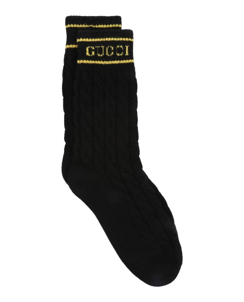 商品Gucci|Logo Wool Crew Socks,价格¥597,第1张图片