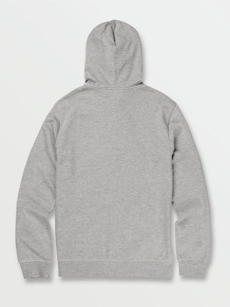 商品Volcom|Foreman Zip Fleece Hoodie - Heather Grey,价格¥417,第2张图片详细描述