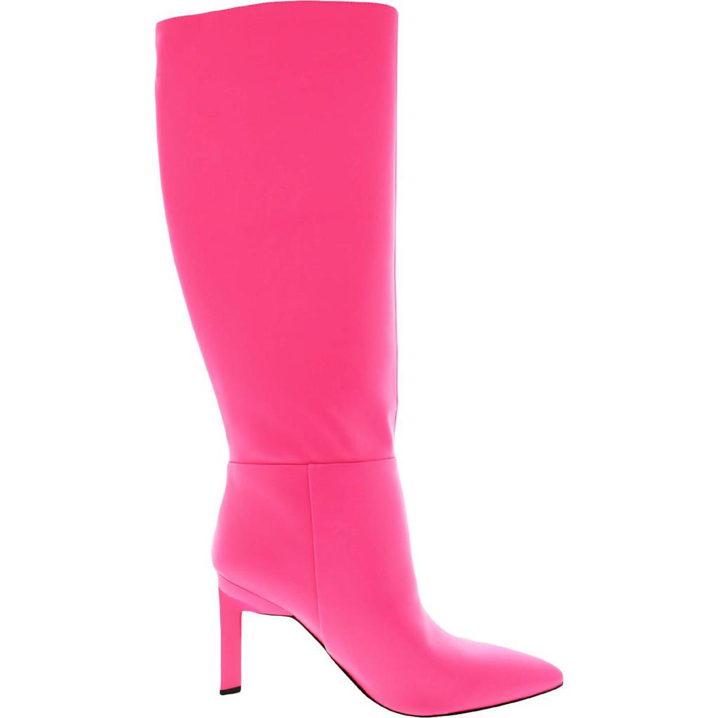 Nine West Womens Eardy 3 Faux Leather Pointed Toe Knee-High Boots商品第4张图片规格展示