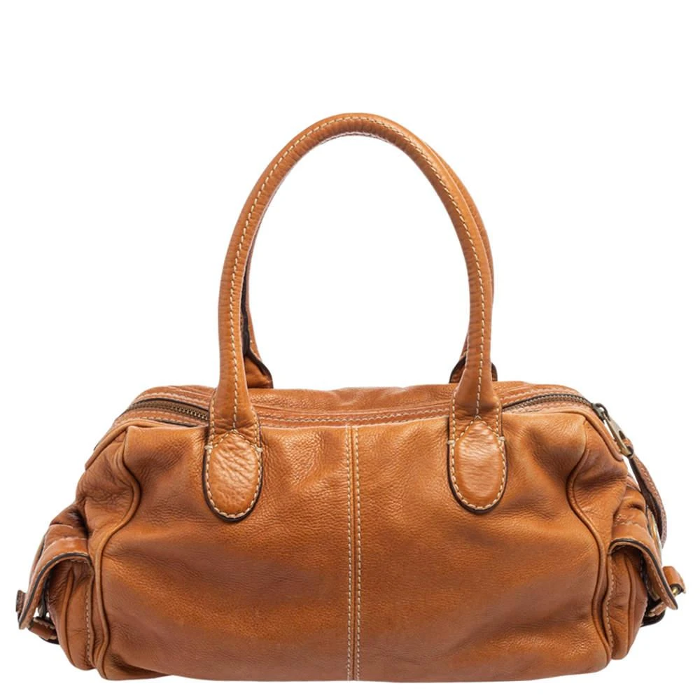 商品[二手商品] Marc Jacobs|Marc by Marc Jacobs Brown Leather Multiple Pocket Satchel ,价格¥1126,第4张图片详细描述