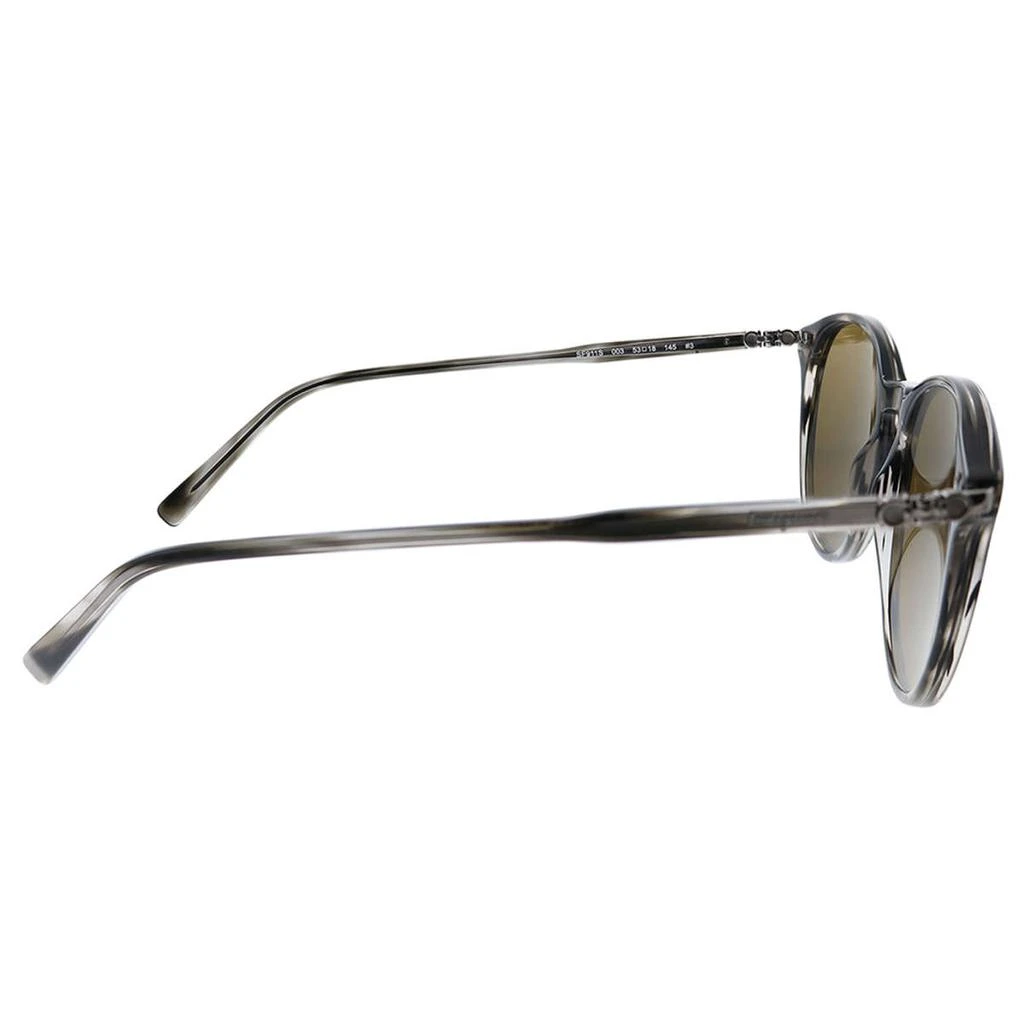 商品Salvatore Ferragamo|Ferragamo Men's Grey Round Sunglasses,价格¥534,第4张图片详细描述