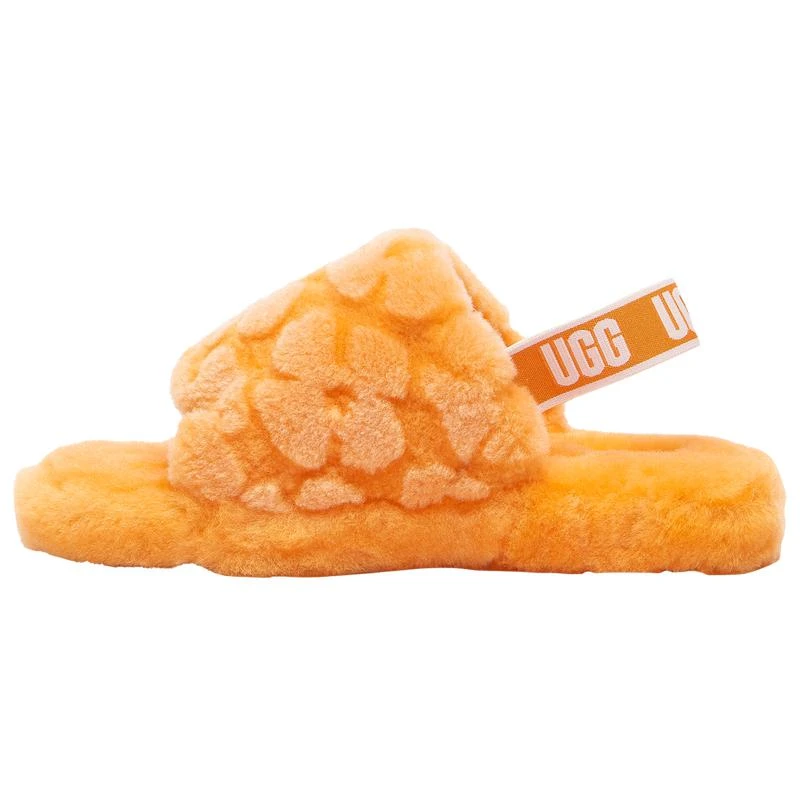 商品UGG|UGG Fluff Yeah Poppy - Girls' Grade School,价格¥627,第2张图片详细描述