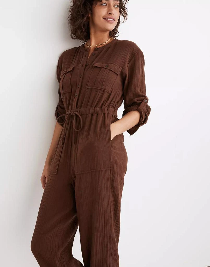 商品Madewell|Lightspun Tapered-Leg Jumpsuit,价格¥236,第2张图片详细描述