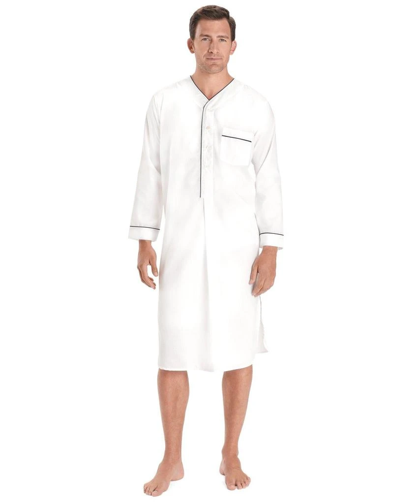 商品Brooks Brothers|Wrinkle-Resistant Broadcloth Nightshirt,价格¥327,第1张图片