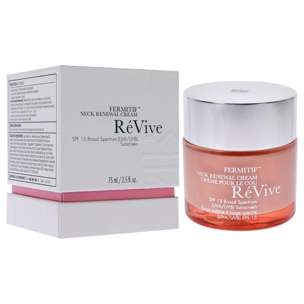 商品Revive|Fermitif Neck Renewal Cream Sunscreen SPF 15 by  for Women - 2.5 oz Sunscreen,价格¥1154,第2张图片详细描述