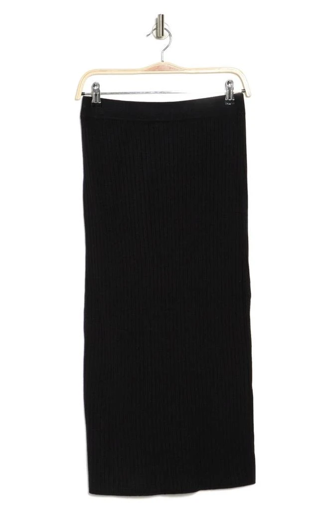 商品MAXSTUDIO|Ribbed Pencil Sweater Skirt,价格¥230,第3张图片详细描述