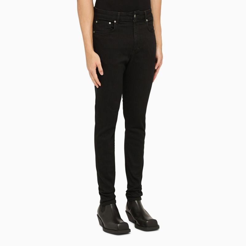 Black slim trousers商品第4张图片规格展示