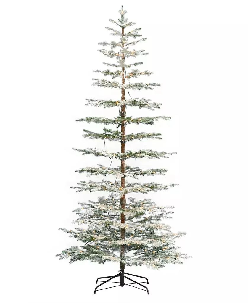 商品Seasonal|Sierra Pine 9' PE Lightly Flocked Tree, 2255 Tips, 400 Warm LEDs, Remote, Storage Bag, EZ-Connect Pole,价格¥2872,第1张图片