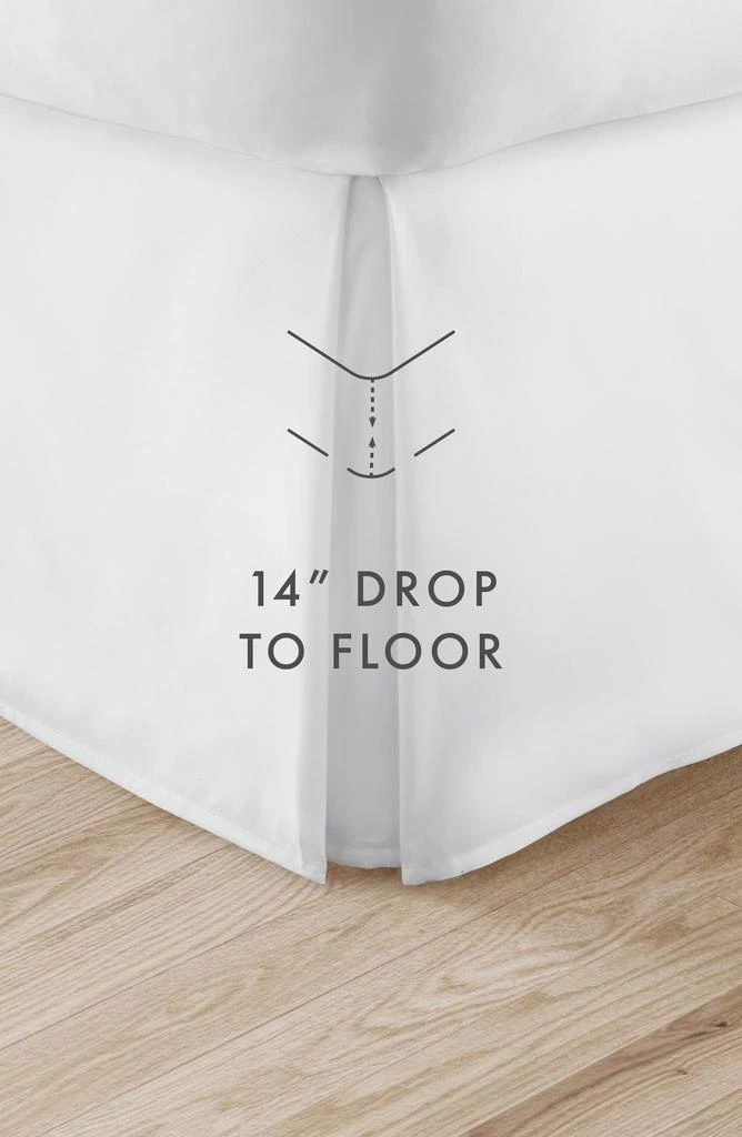 商品HOMESPUN|Premium Pleated Dust Ruffle Bed Skirt,价格¥187,第4张图片详细描述