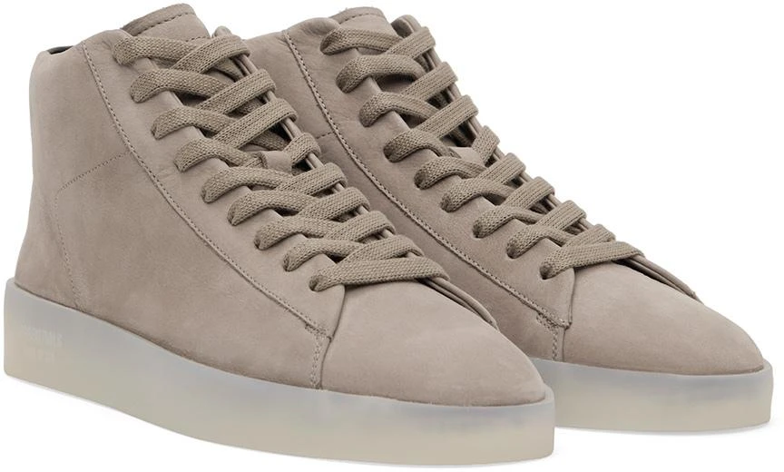 商品Essentials|Taupe Tennis Mid Sneakers,价格¥702,第4张图片详细描述