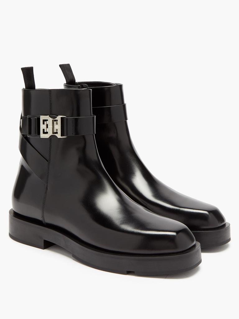 商品Givenchy|Square-toe leather ankle boots,价格¥8561,第7张图片详细描述
