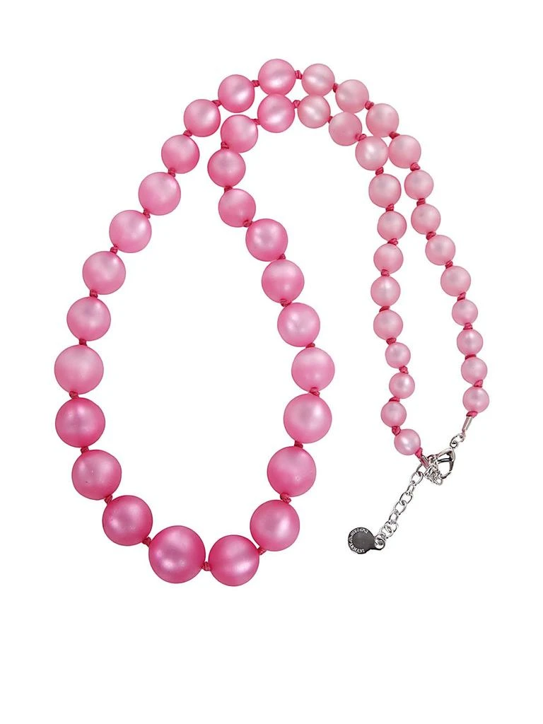 商品Emporio Armani|Emporio Armani Gradient Effect Beaded Necklace,价格¥960,第2张图片详细描述