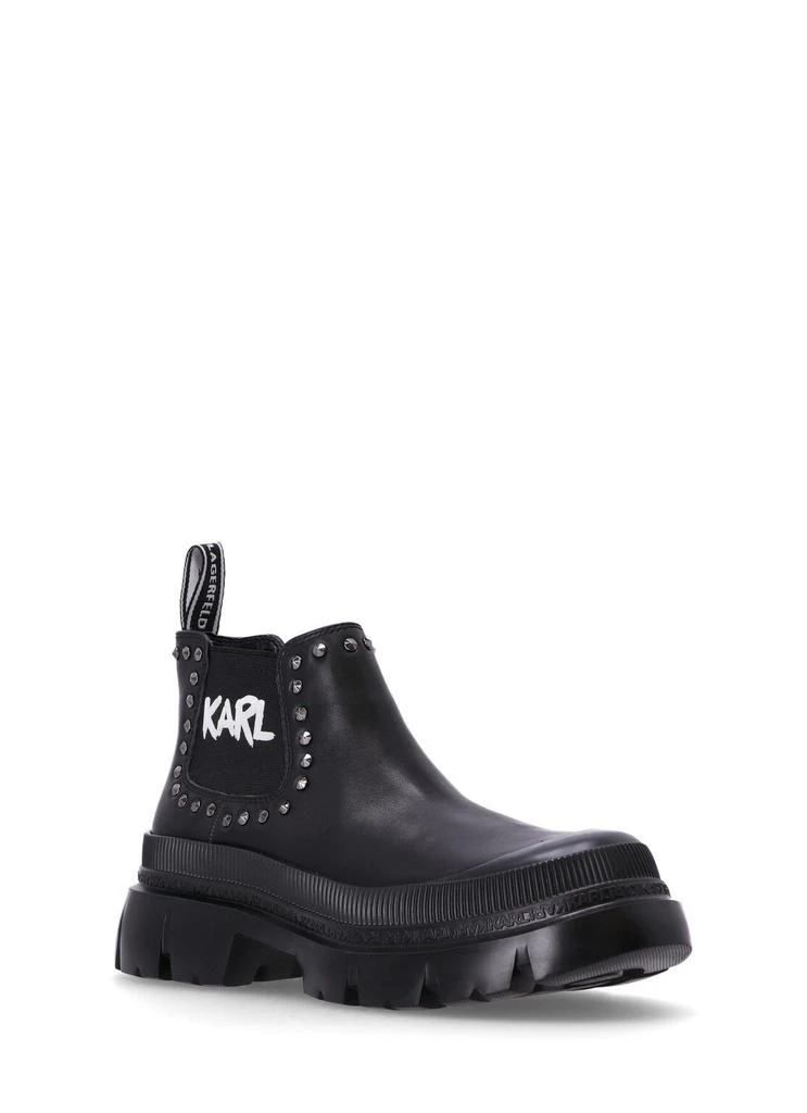 商品Karl Lagerfeld Paris|TREKKA MAX Short Gore Stud Boot,价格¥2072,第3张图片详细描述