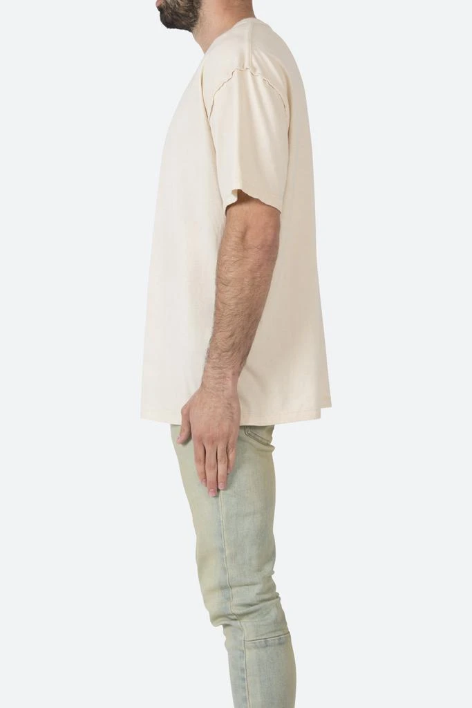 商品MNML|Inside Out Tee - Natural,价格¥61,第4张图片详细描述